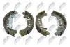 ALPHA BRAKES Барабанні гальмові колодки NTY (HST-FT-034) зображення 2