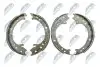 ALPHA BRAKES Барабанні гальмівні колодки NTY (HST-HD-020) зображення 1