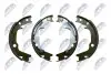 ALPHA BRAKES Барабанні гальмівні колодки NTY (HST-HY-526) зображення 3