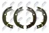 ALPHA BRAKES Барабанні гальмівні колодки NTY (HST-HY-526) зображення 4