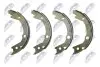 ALPHA BRAKES Барабанні гальмівні колодки NTY (HST-HY-527) зображення 3