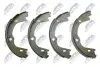 ALPHA BRAKES Барабанні гальмівні колодки NTY (HST-HY-531) зображення 4