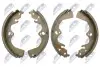 ALPHA BRAKES Барабанні гальмівні колодки NTY (HST-KA-309) зображення 1