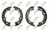 ALPHA BRAKES Барабанні гальмові колодки NTY (HST-KA-325) зображення 1