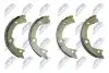 ALPHA BRAKES БАРАБАННЫЕ ТОРМОЗНЫЕ КОЛОДКИ NTY (HST-KA-330) изображение 4