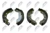 ALPHA BRAKES БАРАБАННЫЕ ТОРМОЗНЫЕ КОЛОДКИ NTY (HST-ME-009) изображение 2