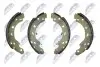 ALPHA BRAKES БАРАБАННЫЕ ТОРМОЗНЫЕ КОЛОДКИ NTY (HST-ME-009) изображение 3