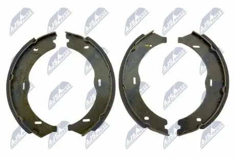 ALPHA BRAKES Барабанні гальмові колодки NTY HST-ME-011