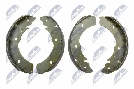 ALPHA BRAKES Барабанні гальмові колодки NTY HST-MS-060