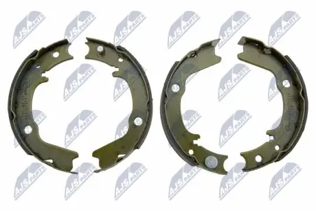 ALPHA BRAKES Барабанні гальмові колодки NTY HST-MS-062