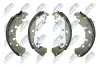 ALPHA BRAKES Барабанні гальмівні колодки NTY (HST-MZ-046) зображення 4