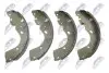 ALPHA BRAKES Барабанні гальмівні колодки NTY (HST-NS-060) зображення 3