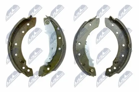 ALPHA BRAKES Барабанні гальмівні колодки NTY HST-PE-014