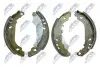 ALPHA BRAKES БАРАБАННЫЕ ТОРМОЗНЫЕ КОЛОДКИ NTY (HST-PE-019) изображение 1