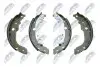 ALPHA BRAKES Барабанні гальмові колодки NTY (HST-PE-033) зображення 3