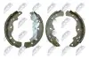 ALPHA BRAKES Барабанні гальмові колодки NTY (HST-SU-024) зображення 1