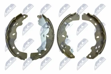 ALPHA BRAKES Барабанні гальмові колодки NTY HST-SU-024
