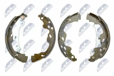 Колодки гальмівні барабанні TOYOTA YARIS FR 01-,AYGO 05-,SUZUKI SWIFT 05-,OPEL AGILA 07-,CITROEN C, NTY HSTTY074