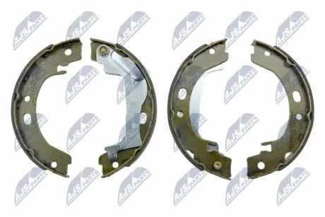 ALPHA BRAKES Барабанні гальмові колодки NTY HST-TY-080