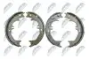 ALPHA BRAKES Барабанні гальмові колодки NTY (HST-TY-086) зображення 1