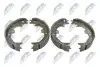 ALPHA BRAKES Барабанні гальмові колодки NTY (HST-TY-086) зображення 2