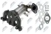 КАТАЛІЗАТОР | FORD FIESTA 1.25,1.4 2001-,FIESTA 1.25,1.4,1.4TI 2008-,FUSION 1.25,1.4 2002-,MAZDA 2 1.2,1.25,1.3,1.4 2003-/EURO4/ NTY (KATFR003) зображення 1