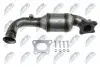 Фото Каталізатор вихлопної системи Citroen C3/C4/Peugeot 108/2008/208/310/308 1.0/1.2 VTi 12- NTY (KATPE000) зображення 5