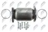 Фото Каталізатор вихлопної системи Chevrolet Aveo 1.4 03-08/Daewoo Lanos/Nubira 1.3/1.5/1.6 97- NTY (KAT-PL-013) зображення 4