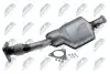 Фото КАТАЛІЗАТОР | RENAULT CLIO II 1.4 16V,1.6 16V 1999-,KANGOO 1.6 16V 2001- NTY (KAT-RE-000) зображення 1