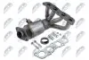 КАТАЛІЗАТОР | TOYOTA YARIS 1.3 2005-2008/EURO4/ NTY (KAT-TY-002) зображення 1