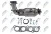 КАТАЛІЗАТОР | TOYOTA YARIS 1.3 2005-2008/EURO4/ NTY (KAT-TY-002) зображення 4