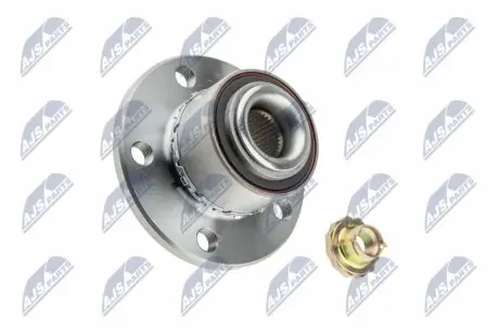 Підшипник маточини (передньої) Skoda Fabia 99-/VW Polo 01- (+ABS) NTY KLPAU007