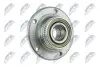 Підшипник маточини (передньої) BMW 5 (E34)/7 (E32)/8 (E31) -99 (к-кт) (+ABS) NTY (KLPBM004) зображення 1