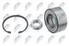 Підшипник маточини (передньої) Fiat Ulysse 02-11 /Citroen C8/Peugeot 807 02- (44x82.5x37)(+ABS)(к-кт) KLP-CT-017
