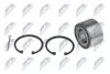 Підшипник маточини (передньої) Chevrolet Aveo 05-/Spark 10- (34x64x37) NTY (KLP-DW-010) зображення 1