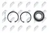 Підшипник маточини (передньої) Chevrolet Aveo 05-/Spark 10- (34x64x37) NTY (KLP-DW-010) зображення 3