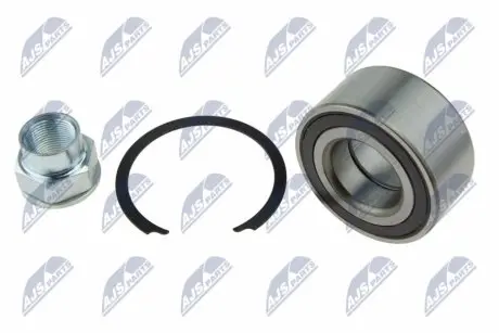 Підшипник маточини (передньої) Fiat Fiorino/Citroen Nemo/Peugeot Bipper 1.4 08- (35x72.04x33) (+ABS) NTY KLP-FT-021