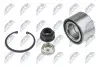 Підшипник маточини (передньої) Honda Civic 1.4-2.2i 05- (+ABS) NTY (KLP-HD-028) зображення 1