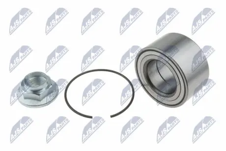 Підшипник маточини (передньої) Hyundai Accent 99-03/Kia Rio 05- (38x70x37)(к-кт) NTY KLP-HY-511
