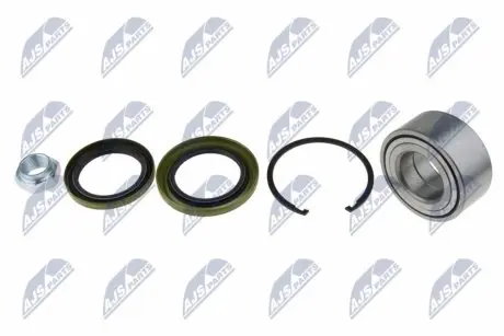 ПІДШИПНИК СТУПИЦІ ПЕР. | MITSUBISHI CARISMA 99-, SPACE STAR 01-, GALANT -92 NTY KLP-MS-010 Купити в Україні