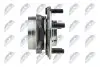 Фото Підшипник маточини (передньої) Mitsubishi Grandis 04-11/ Lancer VIII 08-15(+ABS) NTY (KLPMS034) зображення 3