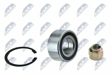 Підшипник маточини (передньої) Peugeot 206+ 09-13 NTY KLP-PE-006