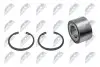 Підшипник маточини (передньої) Opel Astra G (+ABS) NTY (KLP-PL-009) зображення 2
