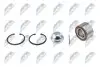 Підшипник маточини (передньої) Opel Corsa C 00-09/Combo 1.2-1.7 01-/Meriva 1.6-1.8 00-10 (к-кт) NTY (KLP-PL-012) зображення 1