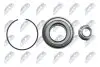 Фото Підшипник маточини (передньої/задньої) Land Rover Freelander 98-06 (+ABS) NTY (KLP-RV-008) зображення 3