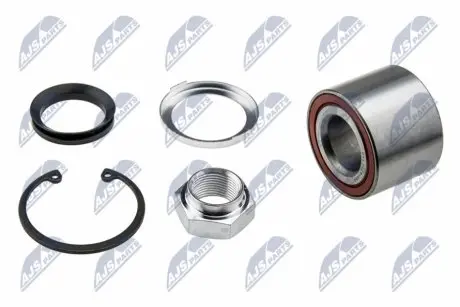 Підшипник маточини (задньої) Citroen Saxo/Xsara/Peugeot 106/206/306 96-01 (к-кт) NTY KLTCT002