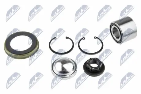 Підшипник маточини (задньої) Ford Fiesta 01- (29x53.02x37) (+ABS) NTY KLTFR025