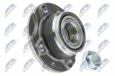 Фото Підшипник маточини (задньої) Fiat Fiorino/Uno 77-06 (к-кт) NTY (KLTFT000) зображення 1