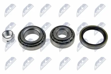 Підшипник маточини (задньої) Kia Rio 00-05/Mazda 626 82-90 (27x50.29x14.73/26.99x50.29x16.64) (к-кт) NTY KLTKA318