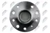 Підшипник маточини (задньої) Opel Astra G/Combo/Meriva/Vectra A/B (+ABS) 5 отв. 1,2-3,0 85- (к-кт) NTY (KLTPL006) зображення 4